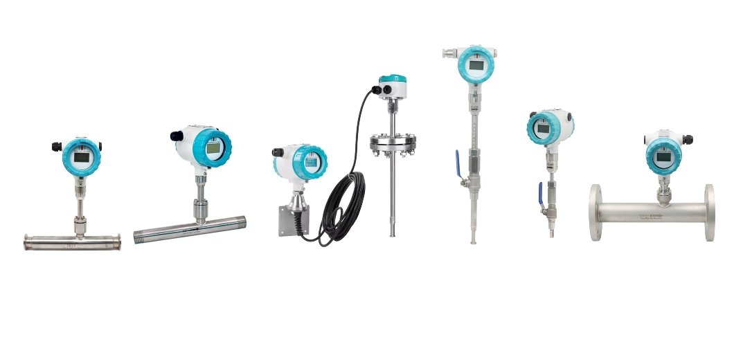 Thermal mass flowmeter family